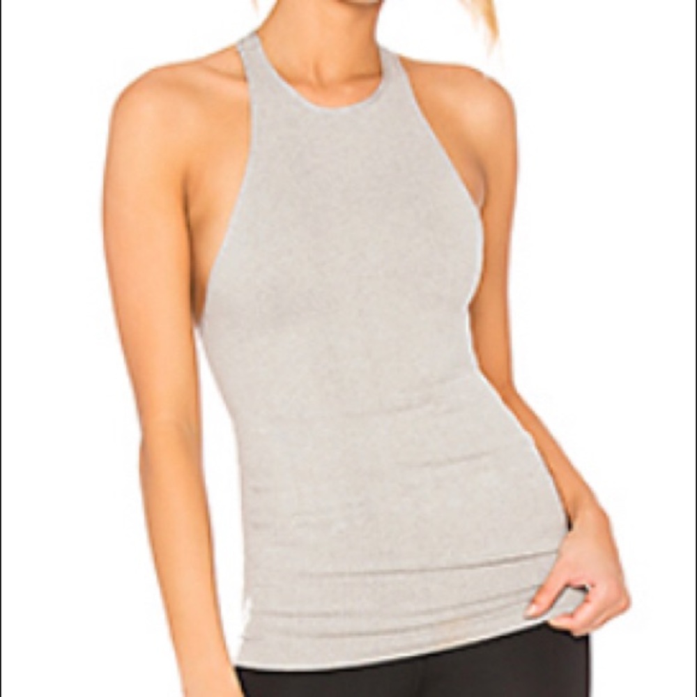 Free people racer back workout top